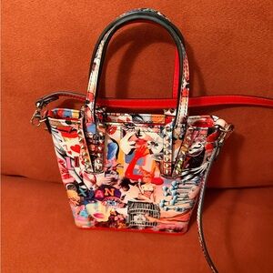 Christian Louboutin Colorful Graphic Crossbody